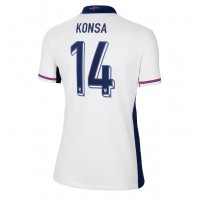 England Ezri Konsa #14 Fußballbekleidung Heimtrikot Damen EM 2024 Kurzarm